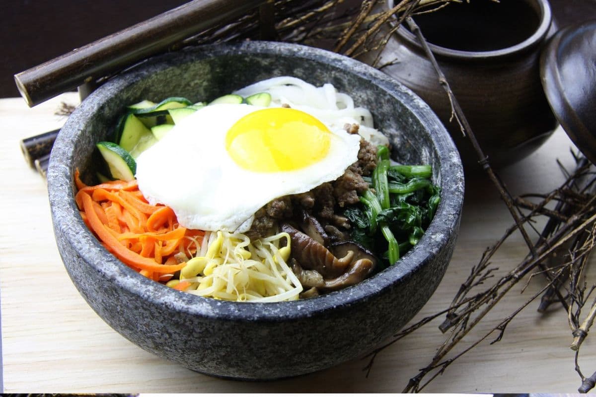 Hot Stone Pot Bibimbap