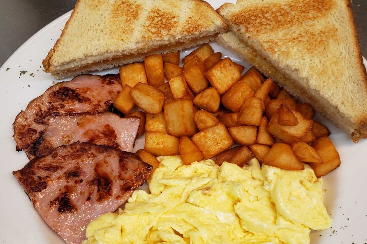 Ham with Any-Style Eggs (3 pcs)
