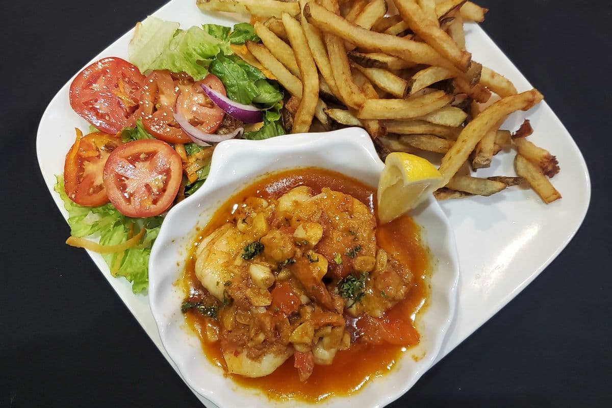 Plat de Crevettes à l'ail / Garlic Shrimp