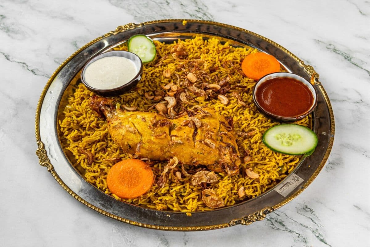 Chicken Al Faham Mandi (single)
