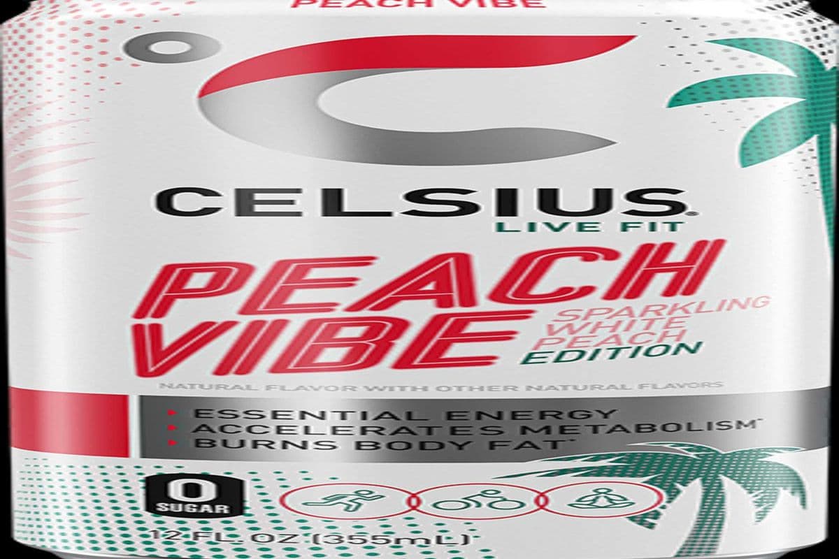 CELSIUS SPARKLING PEACH VIBE FLAVOUR 355ml