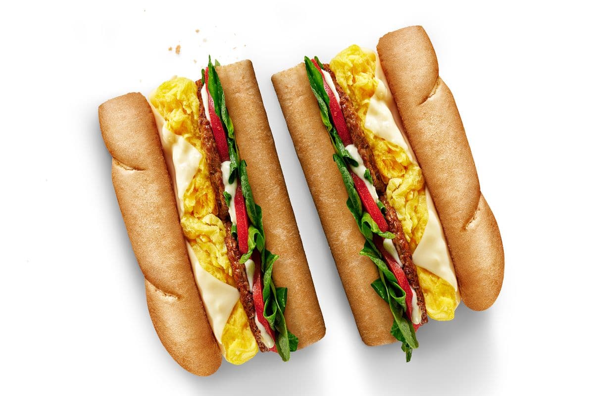 Œuf et saucisse 12" / Footlong Egg & Sausage Sub (1200 Cals)