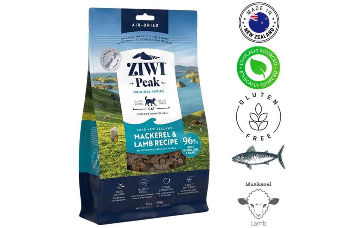 ZIWI - Mackerel & Lamb Air Dried Cat Food (400 g)