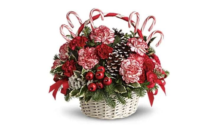 Candy Cane Christmas Bouquet