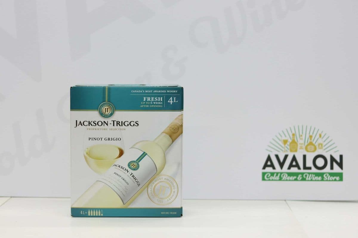 Jackson Triggs Pinot Grigio 4L Box (1 x 4L)