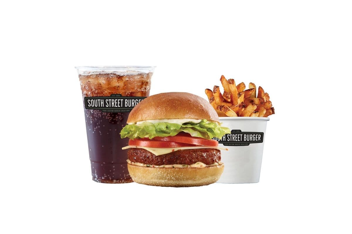 Veggie Burger Combo