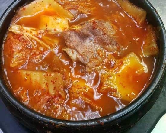 Spicy Pork Bone and Potato Soup