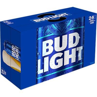 BUD LIGHT 24 CAN (24 x 355ml)