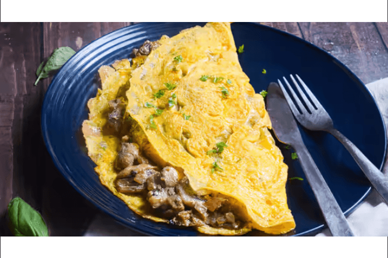 C3 Mushroom Omelette 磨菇奄列
