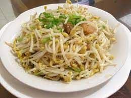 FriedSaltedFishwithBeanSprout 鹹魚炒芽菜 例