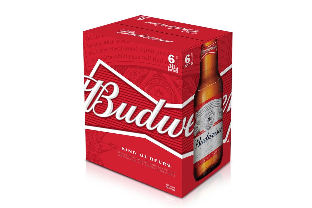 Budweiser (6 Bottles) (6 x 330 ML)