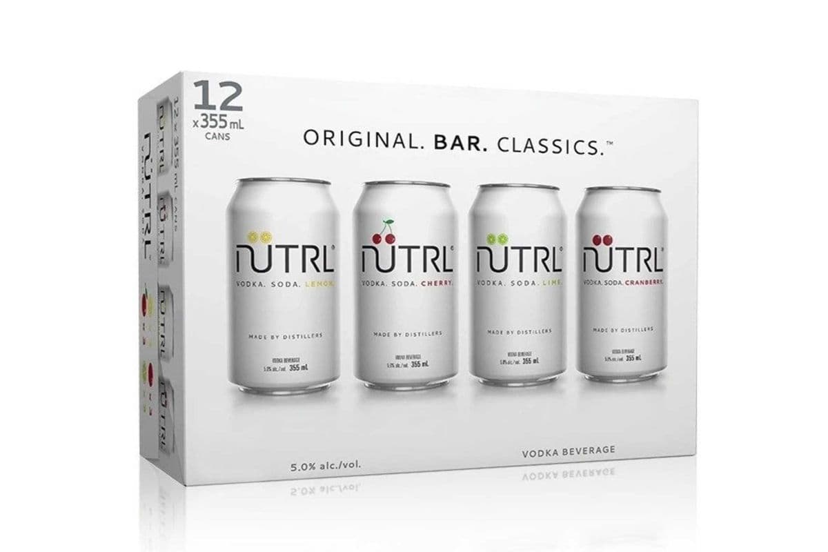 Nutrl Bar Classics Mixer-12PK (12 x 355ml)