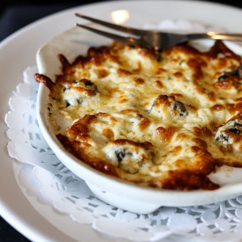 Escargots à l'ail gratinés