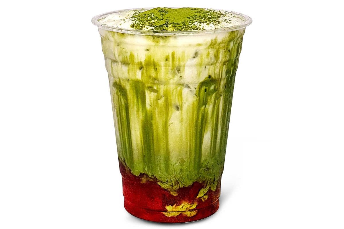 (New) Matcha Strawberry Harmony 16oz