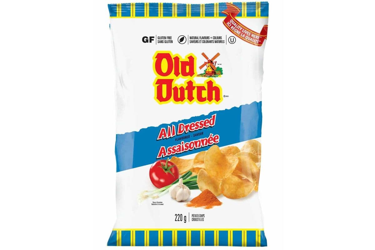 Old Dutch All Dressed Chips (220 g)
