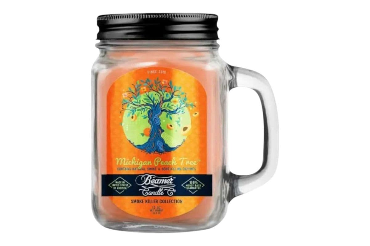 Beamer Candle Michigan Peach Tree (12oz)