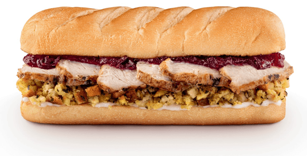 Thanksgiving Sub, Large (11-12 inch)