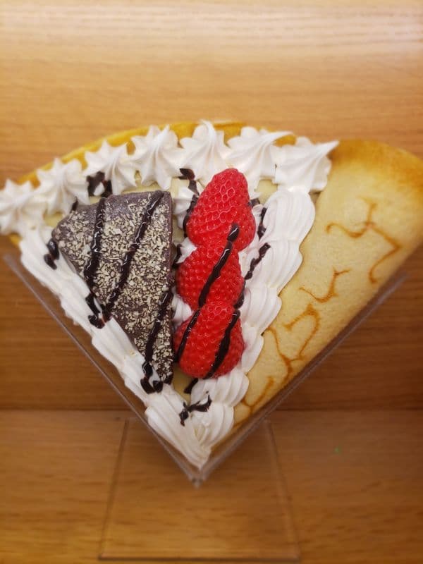 Strawberry Chocolate Cake Crepe
