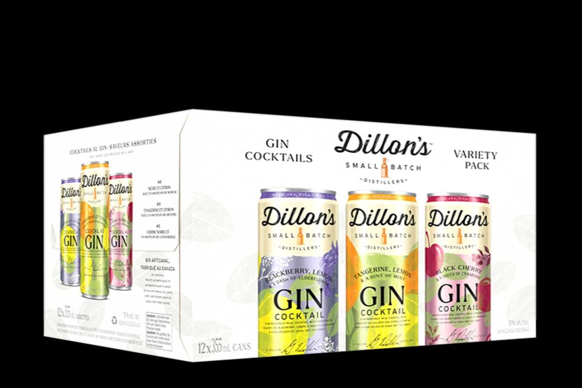 DILLON'S GIN VARIETY PK 12*355ML (12 x 12*355ML)