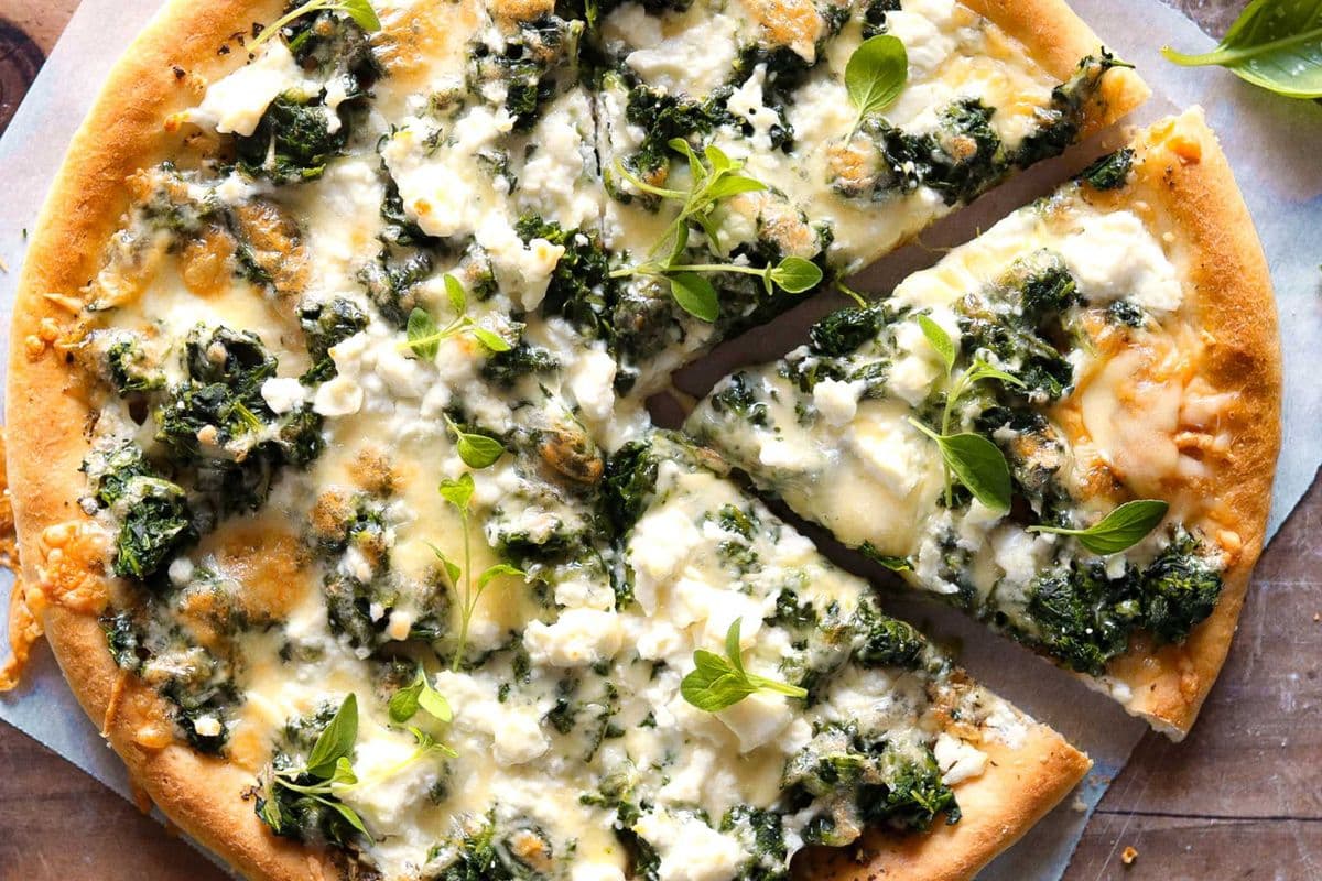 Spinach Pizza