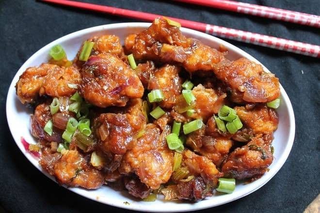 Honey Chilli Cauliflower Honey Chilli Gobhi/ 