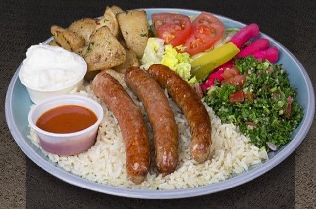 Assiette Merguez