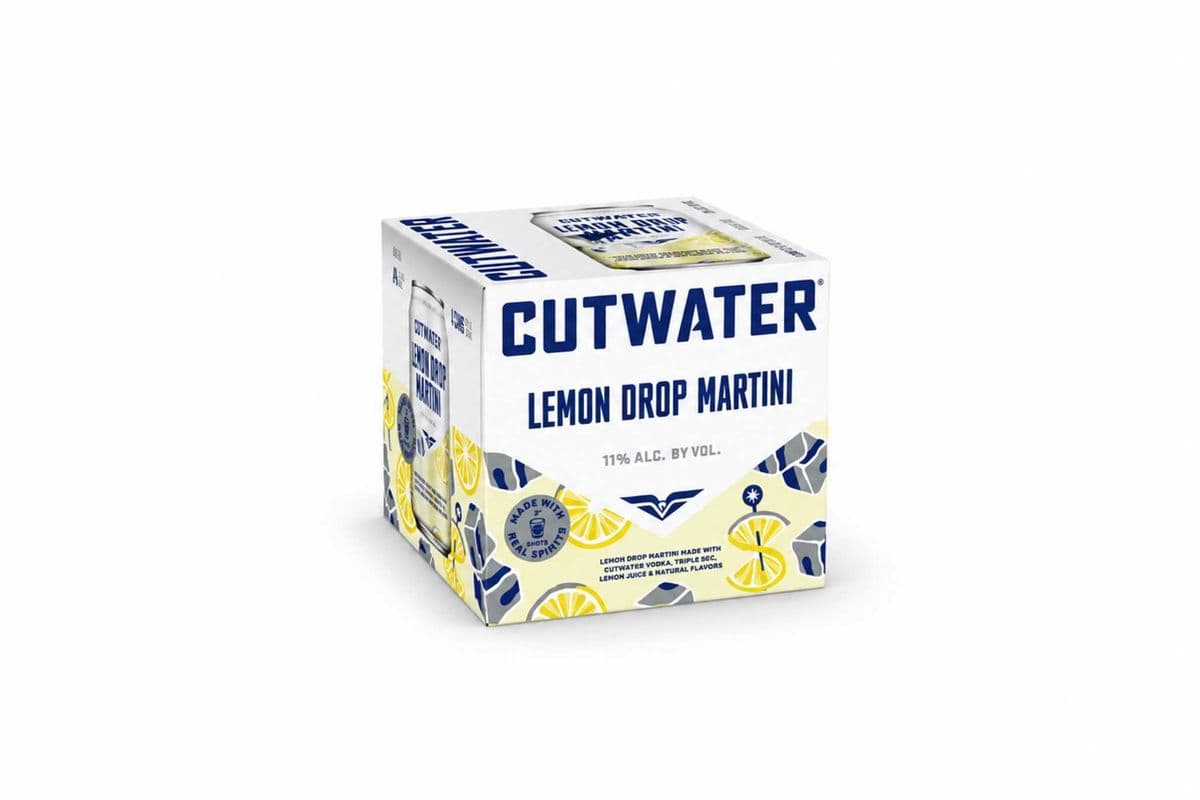 Cutwater Lemon Drop Martini (4 x 355ml)