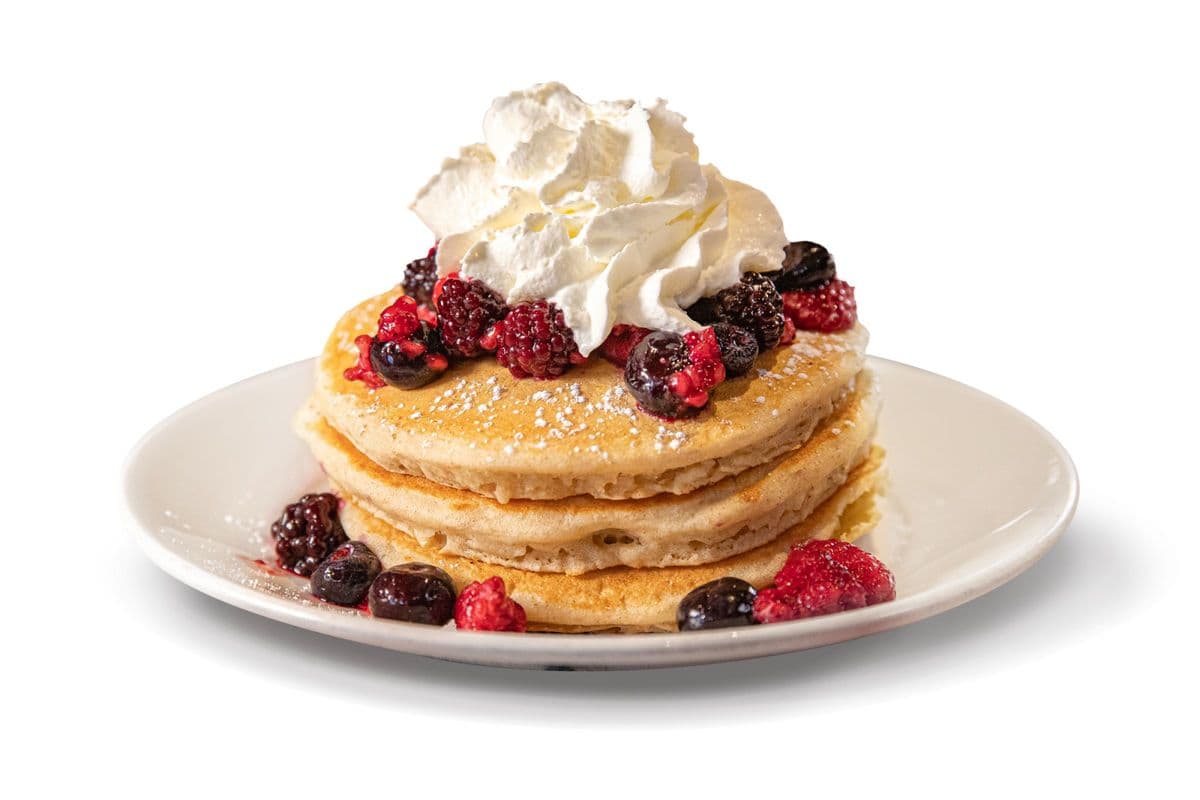 Three Berry Pancakes