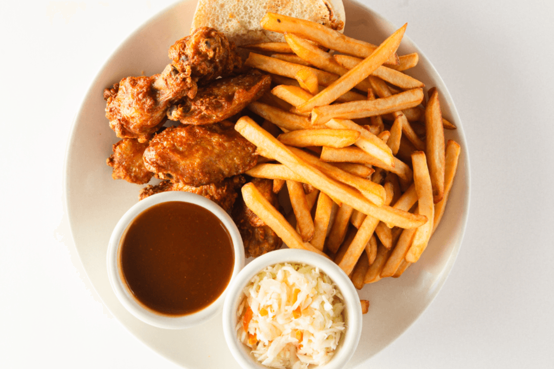 Ailes de poulet (6 mcx)/ Chicken wings (6 pcs)