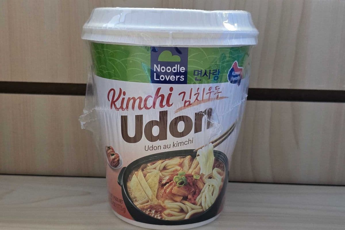 NOODLE LOVERS Kimchi Cup Udon