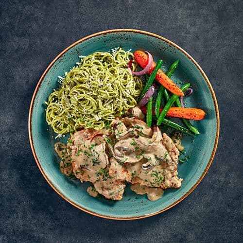 Portobello Mushroom Chicken