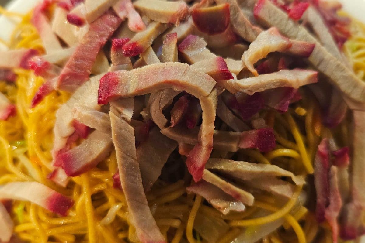 BBQ Pork Chow Mein