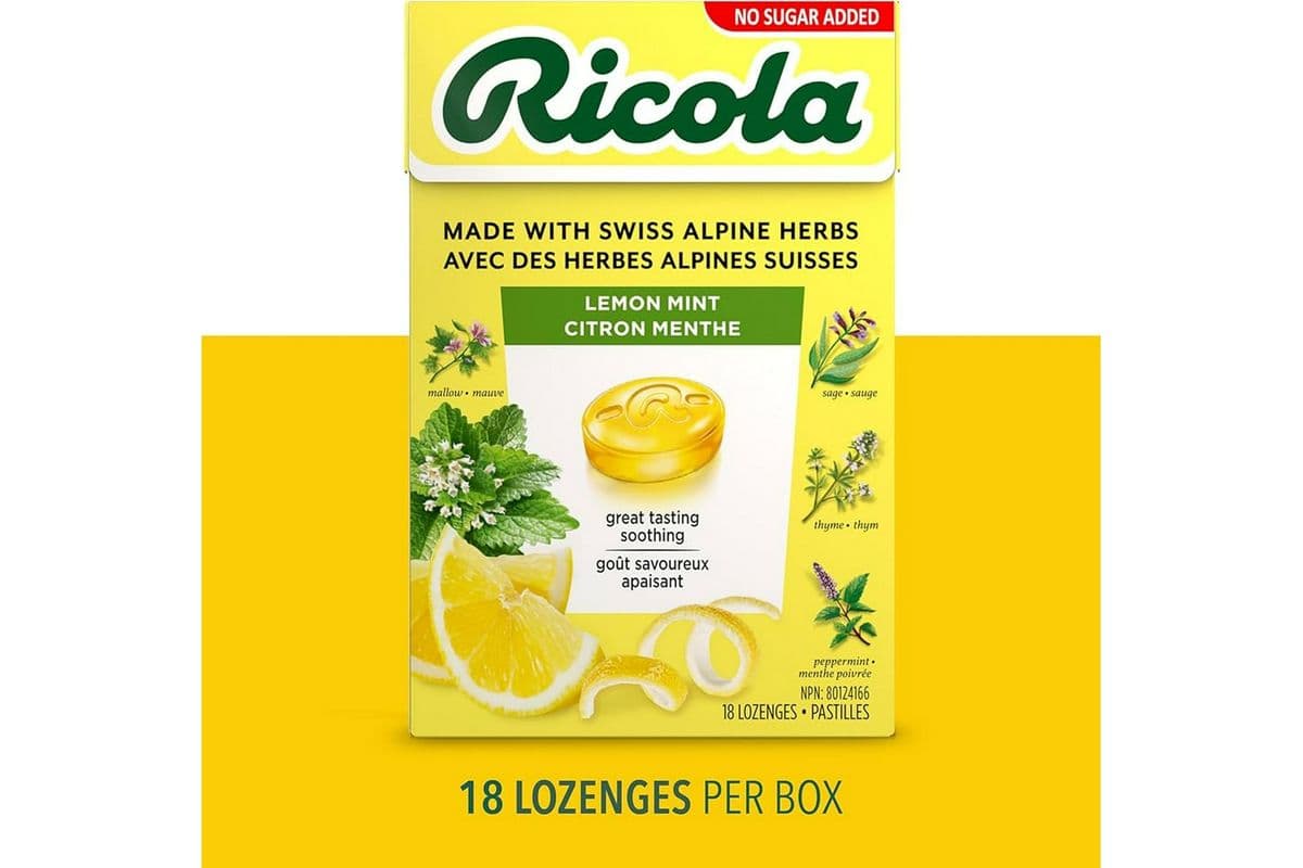 Ricola Lozenges Lemon/Mint (45 g)