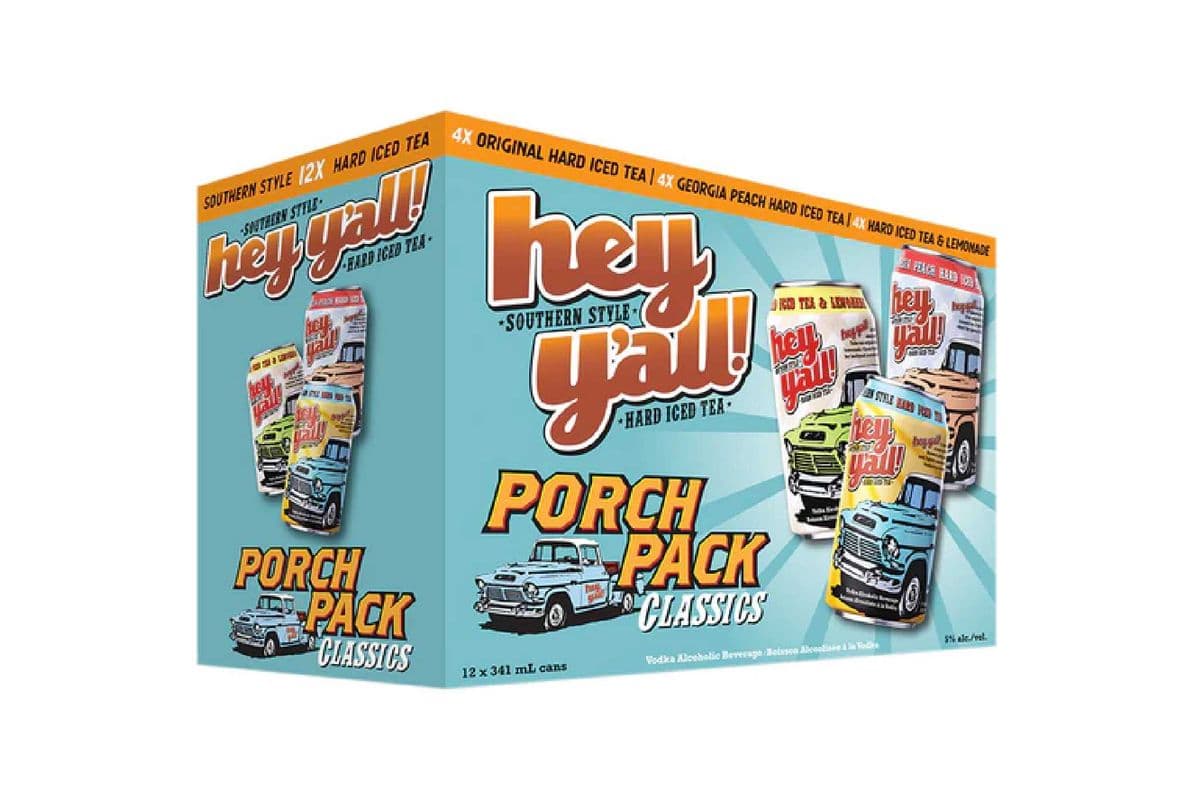 Hey Y'All Porch Pack(12 Pack) (12 x 341 ml Cans)
