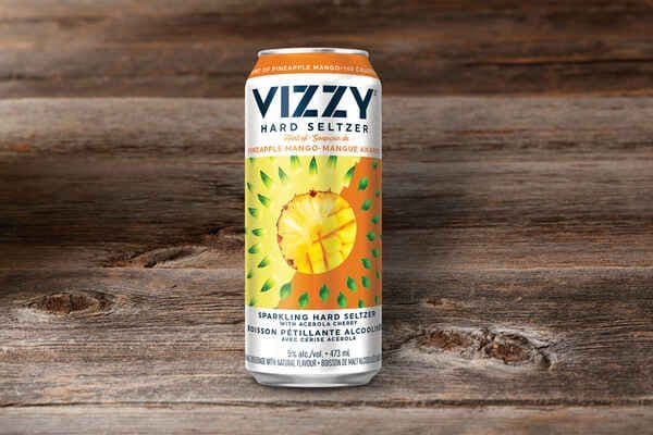1-Pk Vizzy Pineapple Mango Sparkling Hard Seltzer
