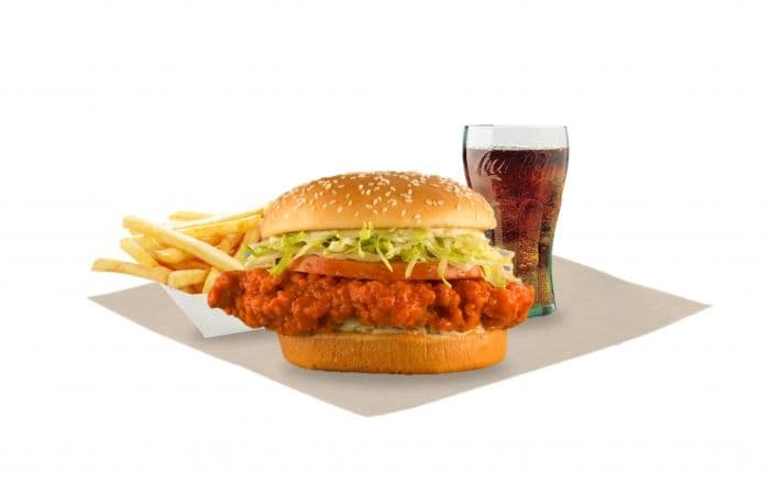 Red Hot Chicken Sandwich MEAL