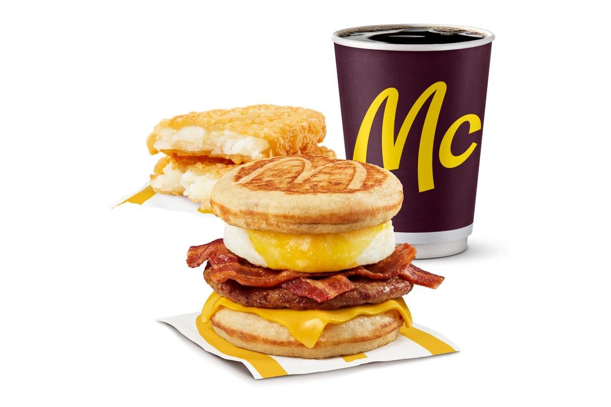 Mighty McGriddles Extra Value Meal [760.0 Cals]