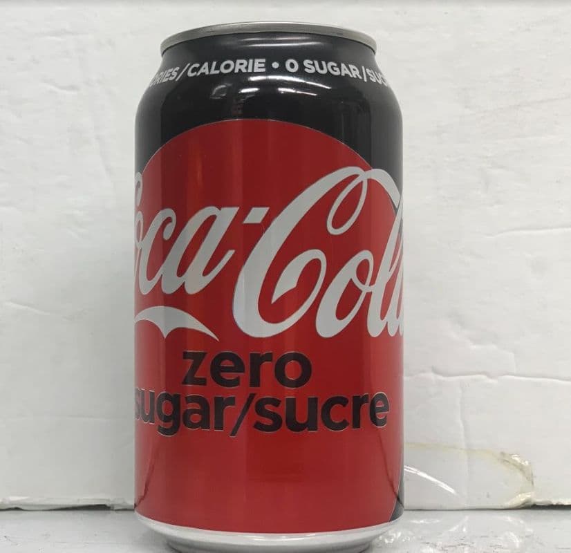 Cocacola Zero Sugar (Bottel/Can)