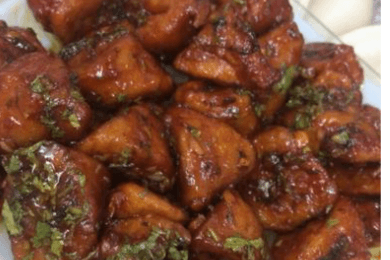 Chilli Soya Chaap(Dry)