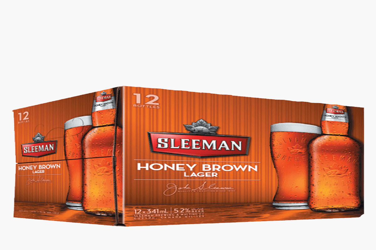 681403. Sleeman Honey Brown (12 Bottles)
