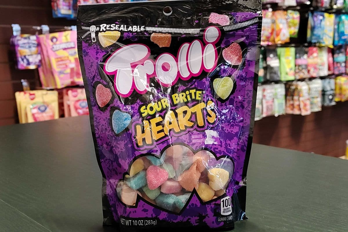Trolli Sour Brite Hearts Gummy (238 g) (283g)