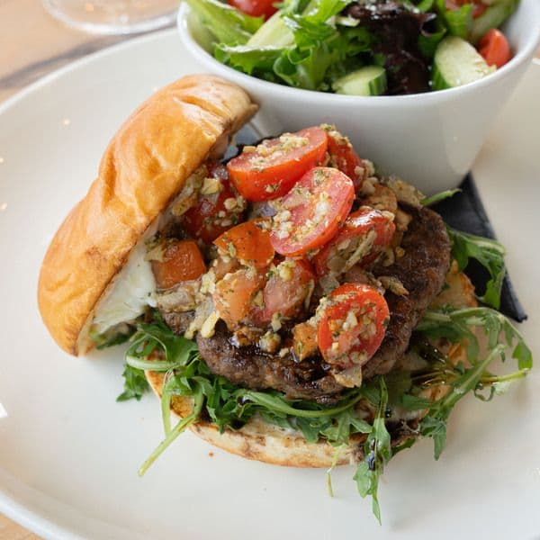Mediterranean Lamb Burger