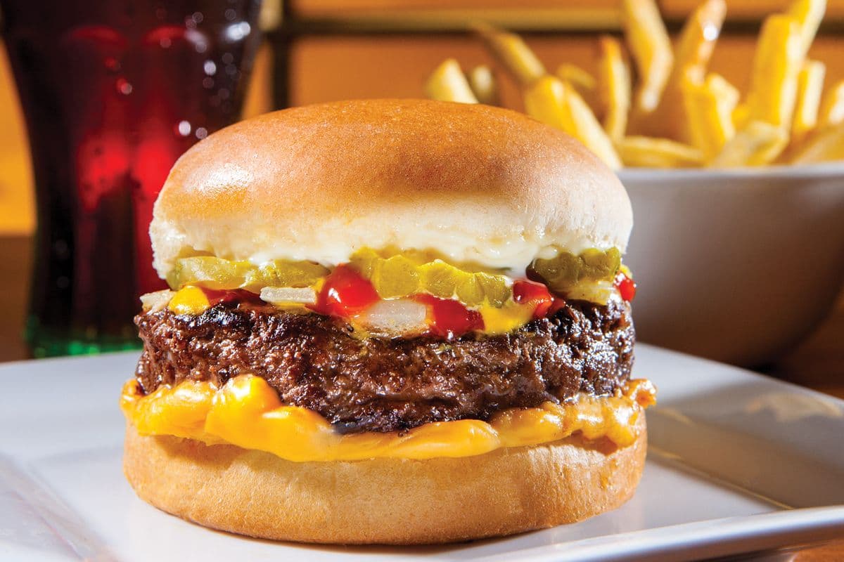 Straight Up Cheeseburger Meal