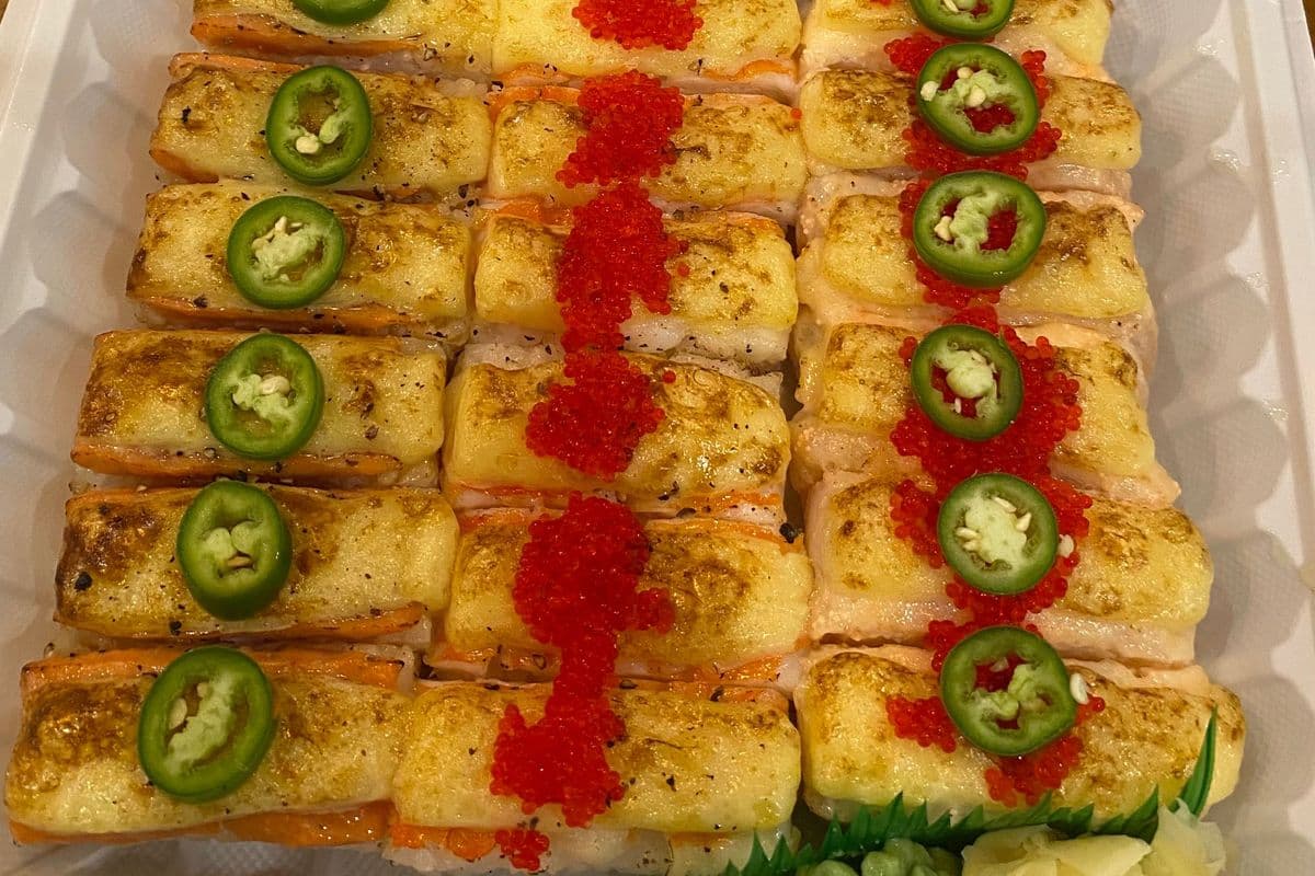 Aburi Oshi Platter (18pcs)