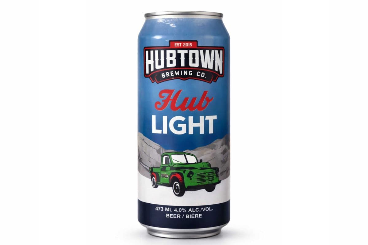 HUB Light Lager - 4 Pack (4 x 473 ml)