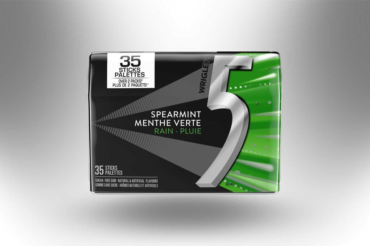 Wrigley's Five Rain Spearmint (35's)
