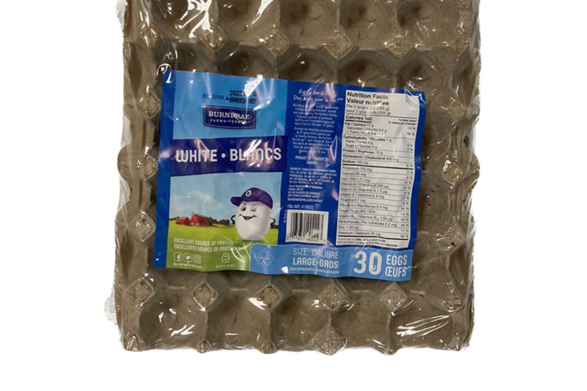 Burnbrae Farms Eggs Large 30PK