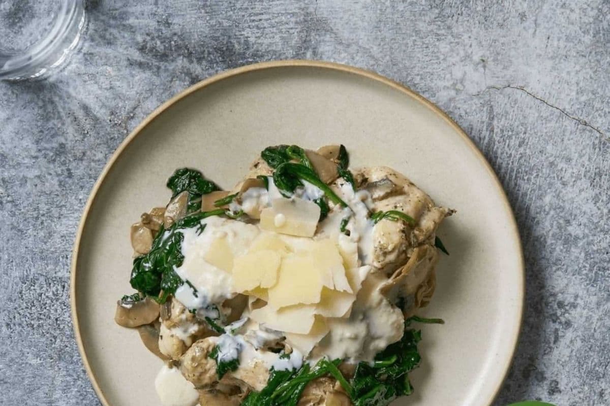 Chicken Florentine - Low-Carb | GF | Diabetic Friendly