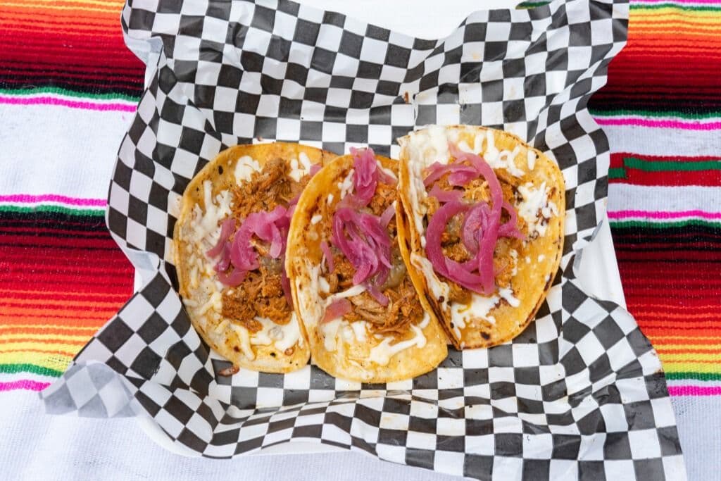 Conchinita Pork Taco (3 pcs)