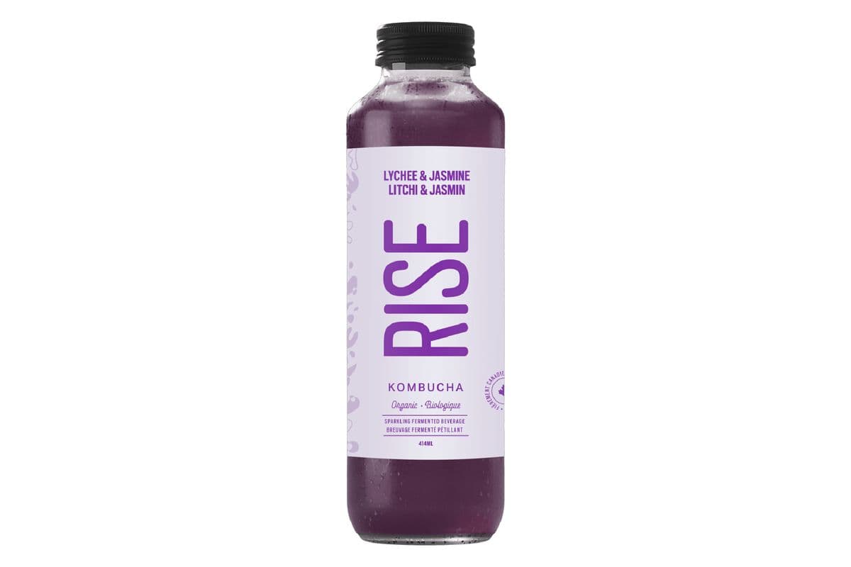 RISE Kombucha Lychee